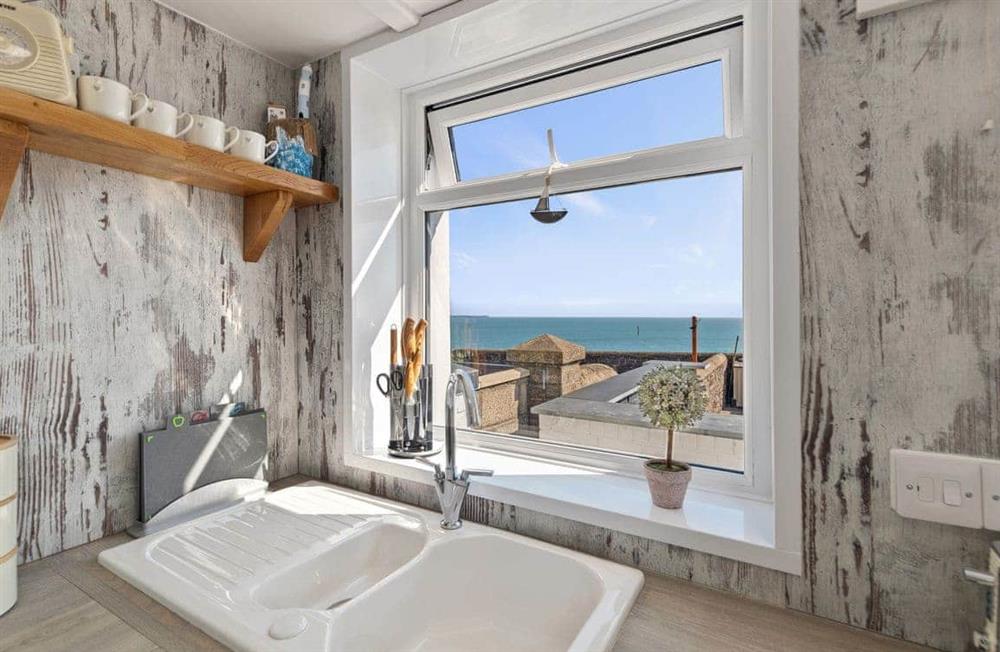 This is the bathroom at Lighthouse Row in Haverfordwest, Pembrokeshire, Dyfed