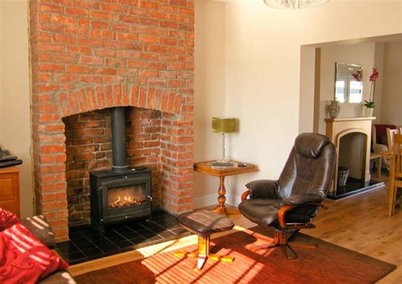 Enjoy the living room at Lightkeeper House, Northumberland