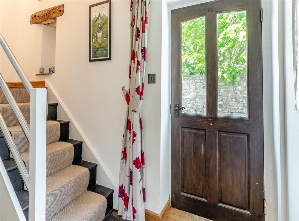 Stairs at Lilac Cottage in Abergavenny, Gwent
