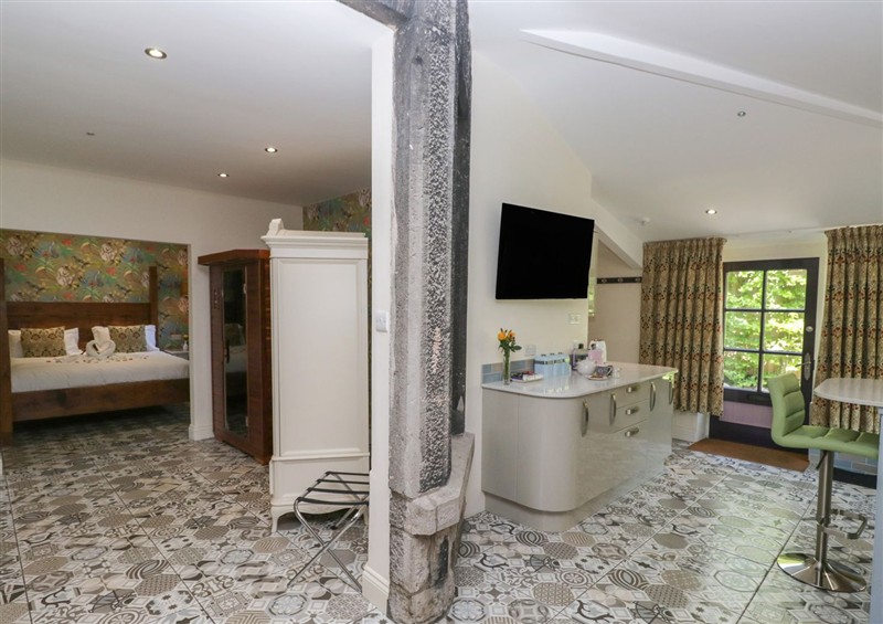 The bathroom at Lilac Cottage at Grange Boutique, Grange-Over-Sands