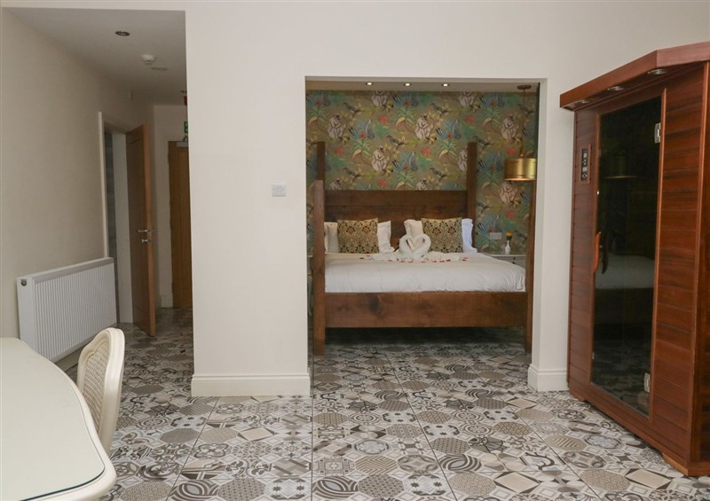 This is the bathroom at Lilac Cottage at Grange Boutique, Grange-Over-Sands