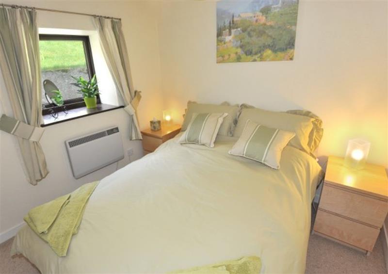 One of the bedrooms at Lilac Cottage, Kilmuir near Munlochy