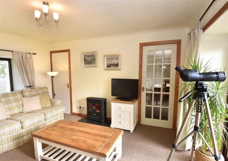 The living room at Lilac Cottage, Kilmuir near Munlochy
