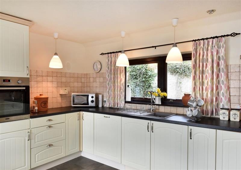 This is the kitchen at Lilac Cottage, Kilmuir near Munlochy