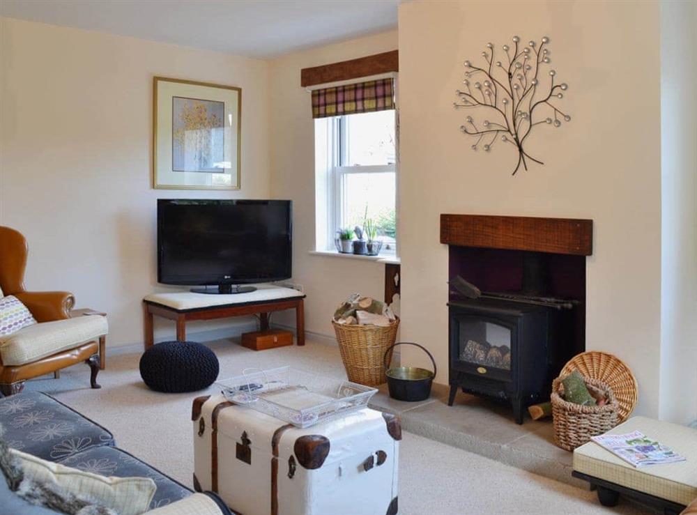 Living room at Lilac Cottage in Leyburn, North Yorkshire