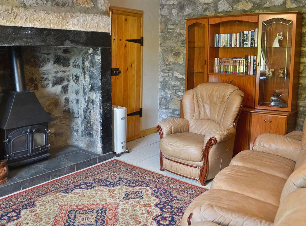 Living room/dining room at Lilac Cottage in Yarrow, near Kielder, Northumberland
