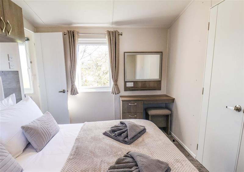 This is a bedroom at Lilac Lodge, Runswick Bay near Staithes