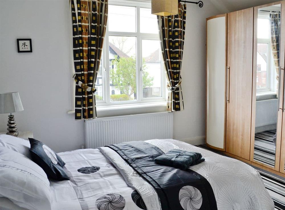 Comfy bedroom at Lilac Villa in Skegness, Lincolnshire
