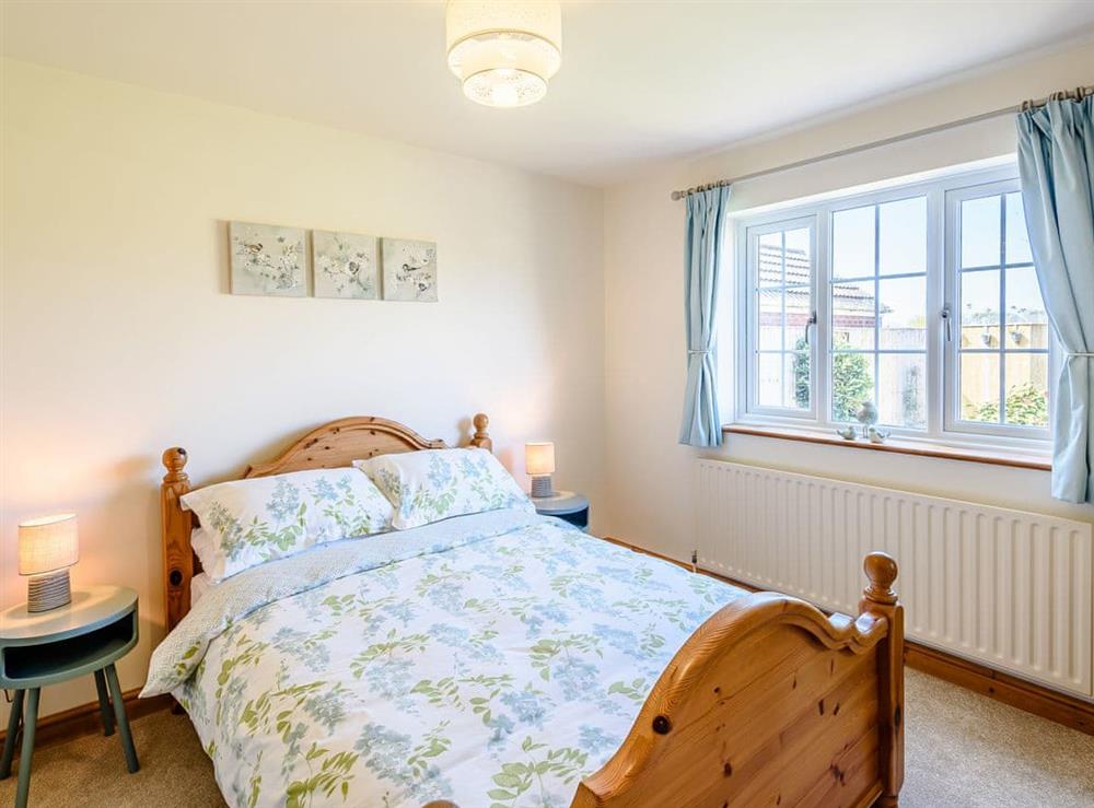 Double bedroom at Lilium Cottage in North Somercotes, Lincolnshire