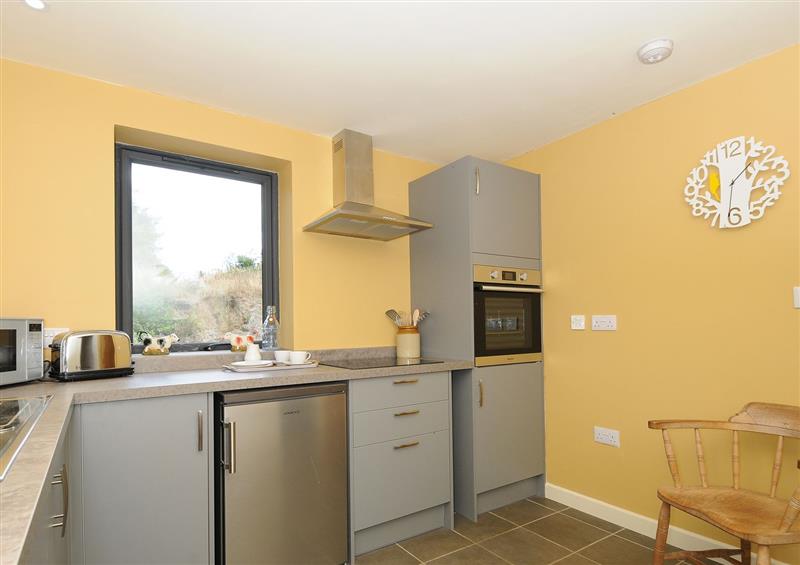 This is the kitchen at Lillemor, South Tawton near Whiddon Down