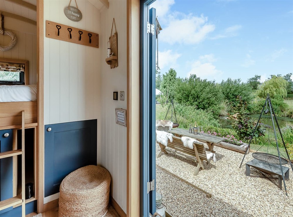 Outdoor at Lillies Shepherd Hut in Nottingham, Leicestershire
