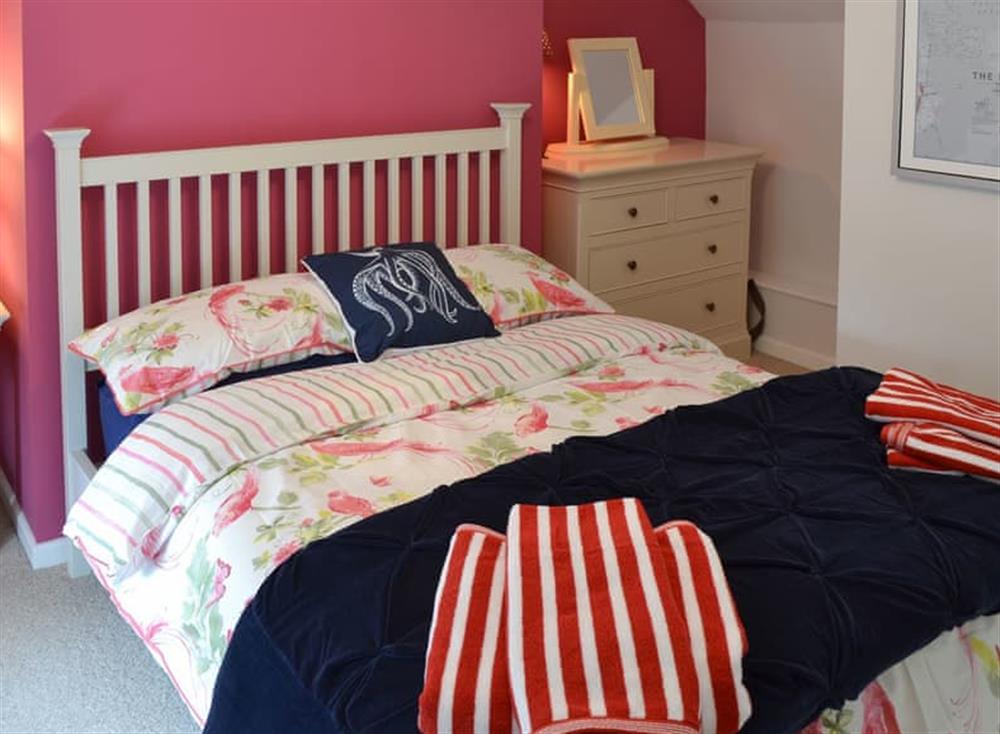 Double bedroom at Lillipit Cottage in Breage, near Helston, Cornwall