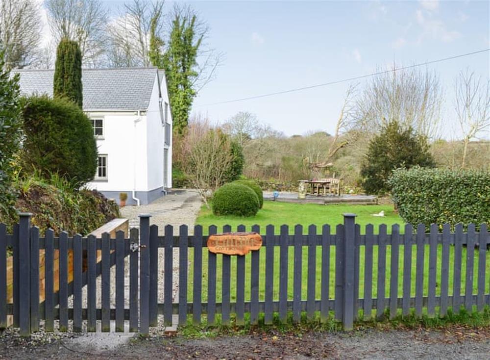 Garden at Lillipit Cottage in Breage, near Helston, Cornwall