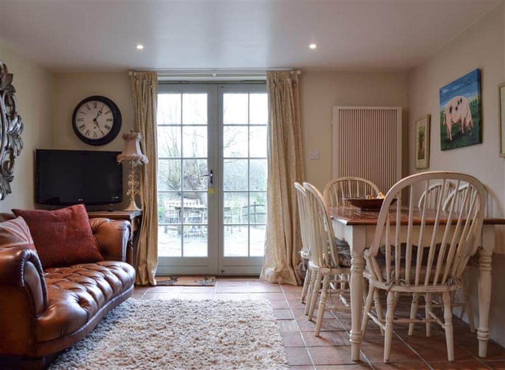 Kitchen with dining area & sofa (photo 2) at Lillipit Cottage in Breage, near Helston, Cornwall
