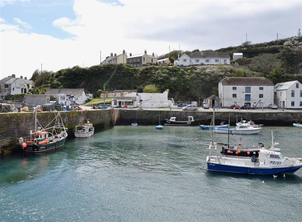 Porthleven Harbour at Lillipit Cottage in Breage, near Helston, Cornwall