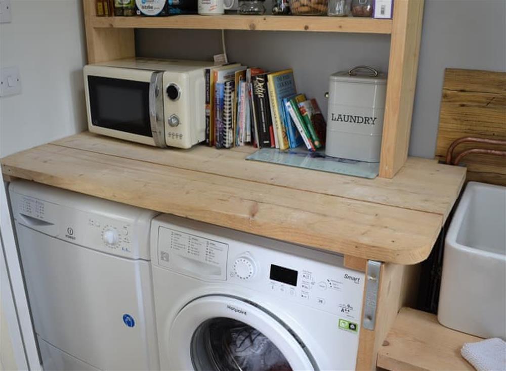Utility room at Lillipit Cottage in Breage, near Helston, Cornwall