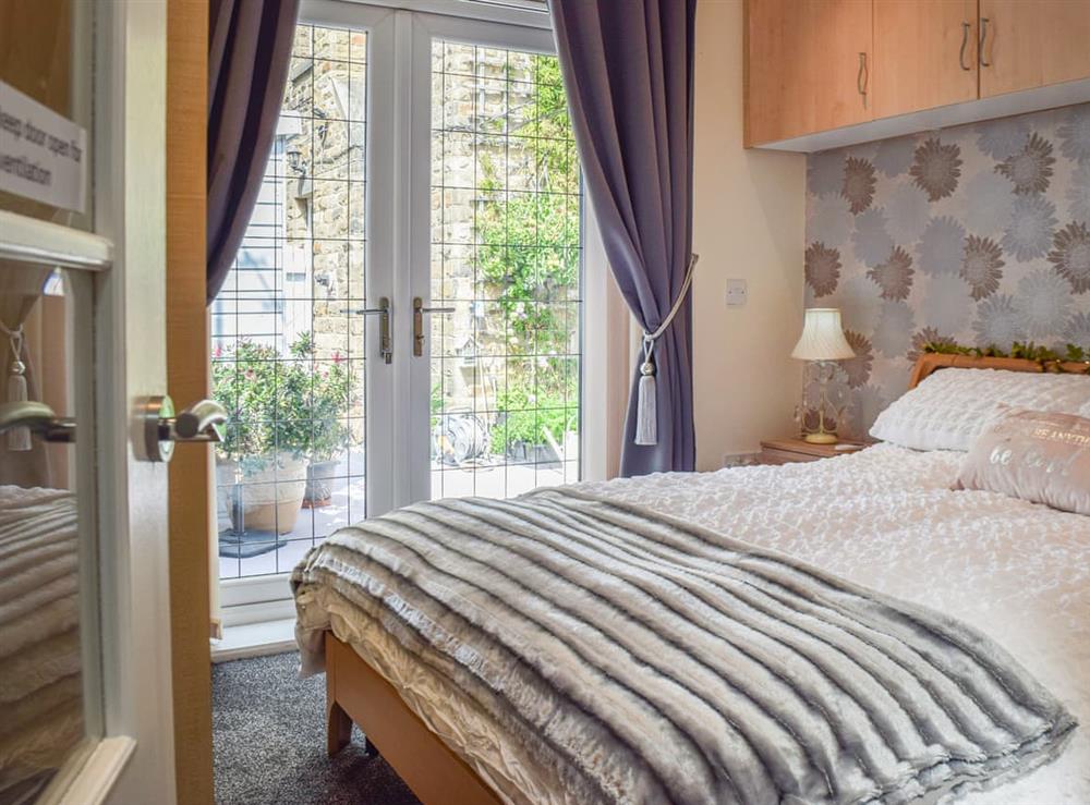 Double bedroom at Lilly Lodge in Almondbury, near Huddersfield, West Yorkshire