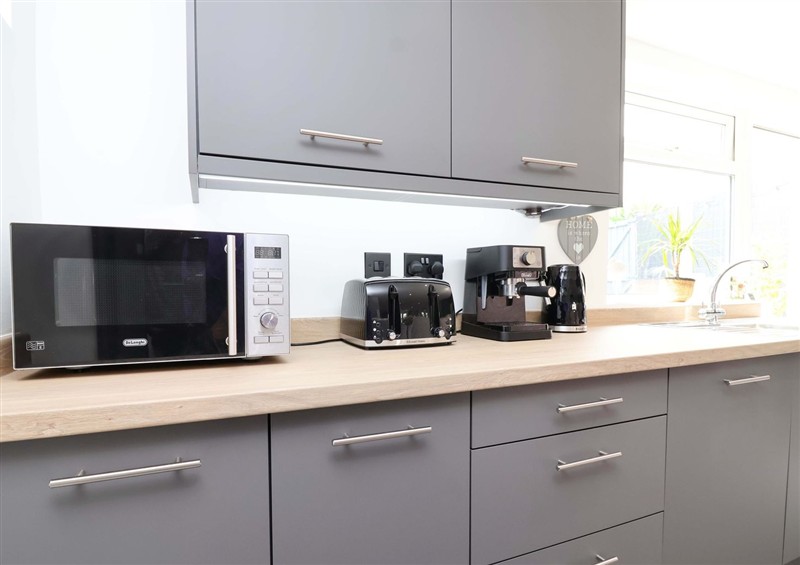 This is the kitchen at Lillys Cottage, Dawlish