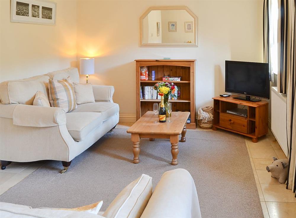 Living room at Lily Broad Cottage in Rollesby, near Great Yarmouth, Norfolk
