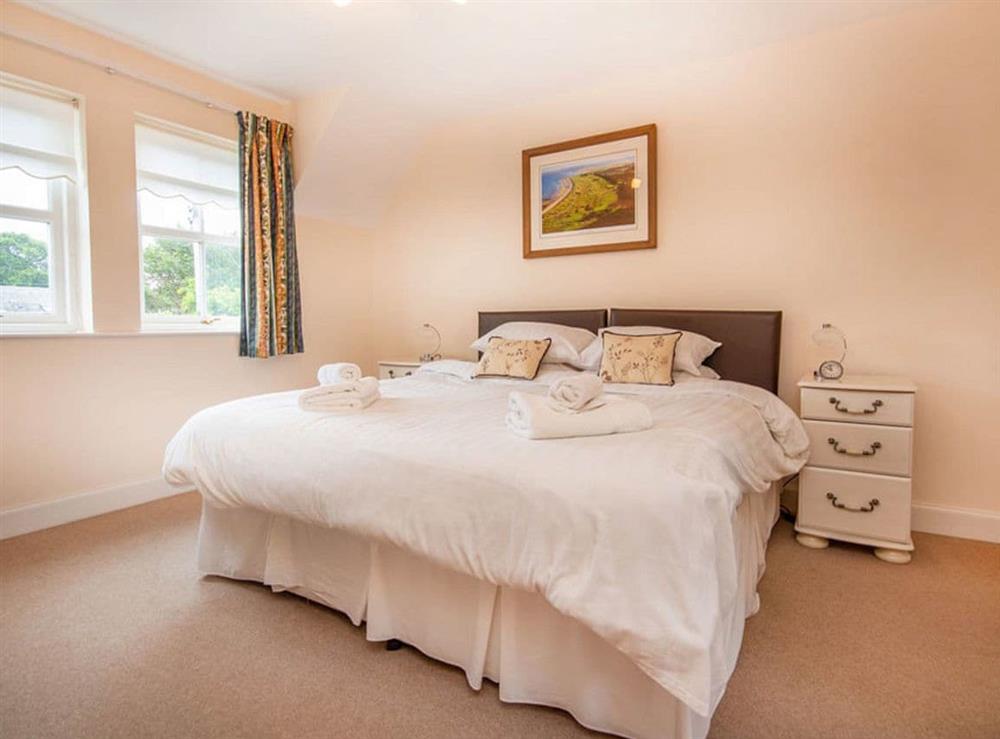Double bedroom at Lily House in Dornoch, Sutherland
