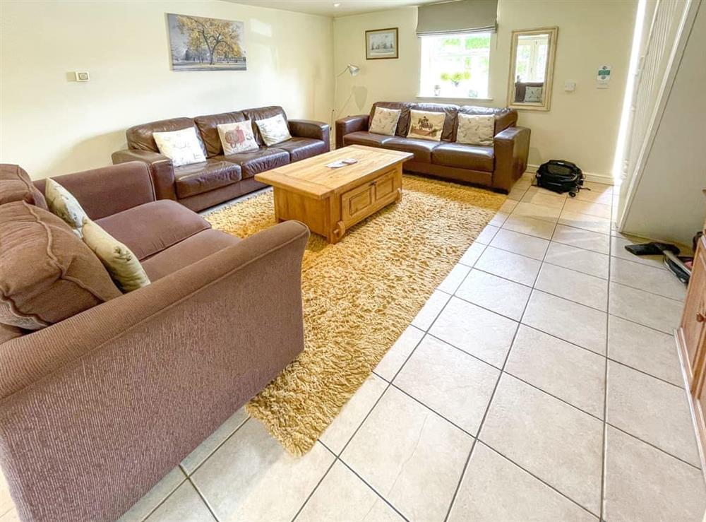 Living area at Lily Pad 2 in Peterborough, near Stamford, Northamptonshire
