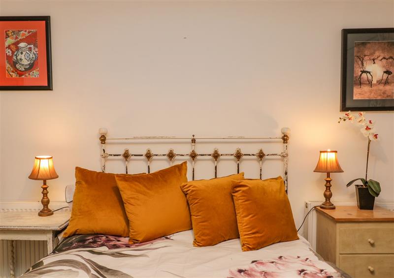 One of the bedrooms at Lily Pad, Okehampton