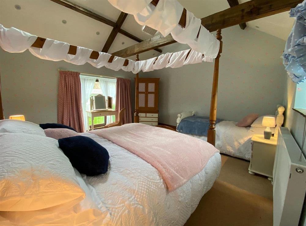 Double bedroom at Lily Rose Cottage in Gilsland, near Brampton, Cumbria