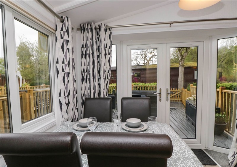 This is the living room at Lily Tarn, White Cross Bay near Troutbeck Bridge