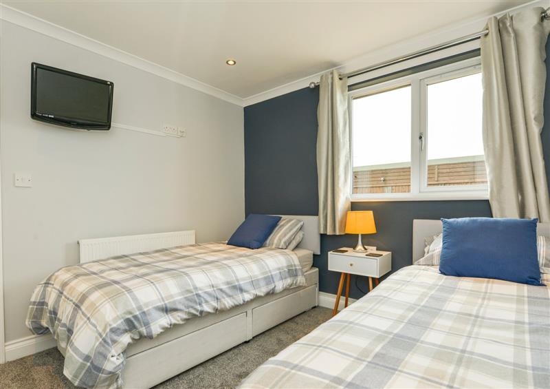 One of the 2 bedrooms at Lilys Pad, Okehampton