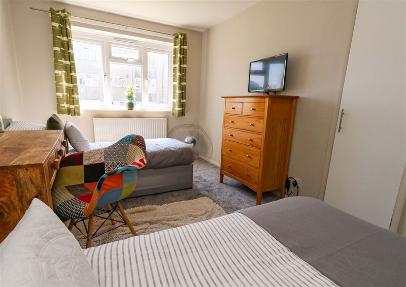 This is a bedroom at Lilys Pad, Weston