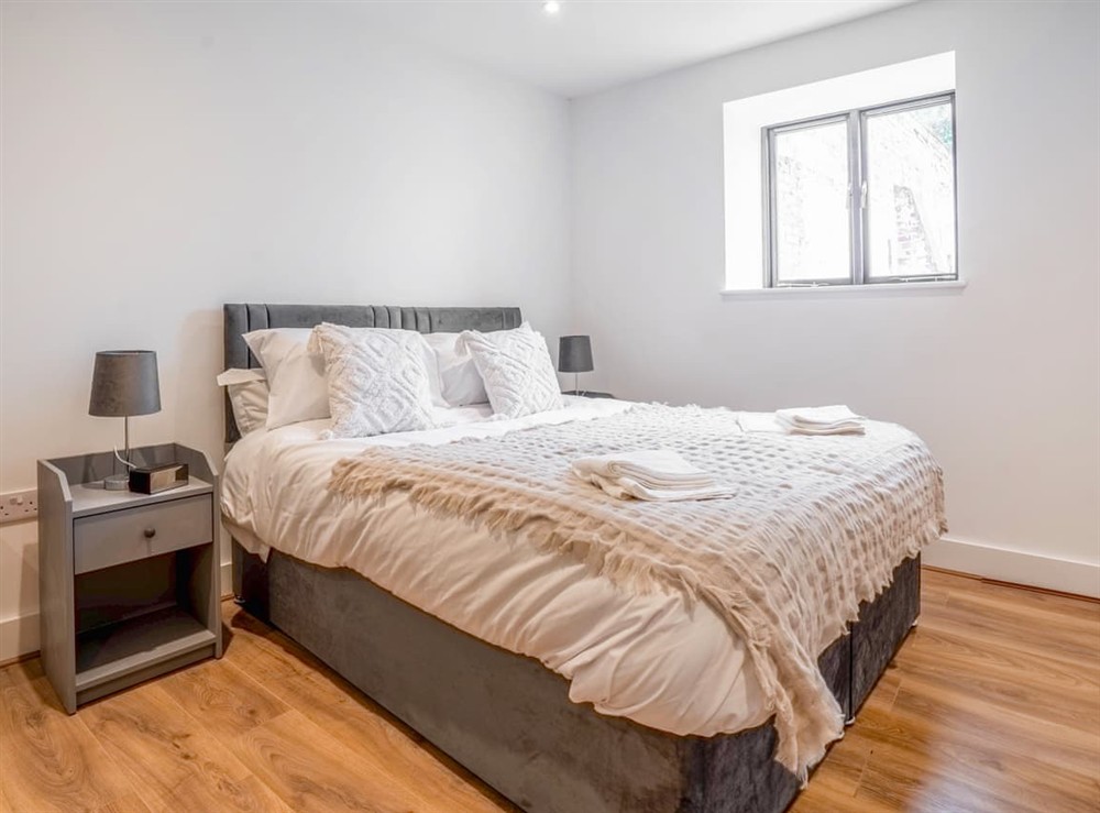 Double bedroom at Lima Lodge in Carlton Colville, Suffolk