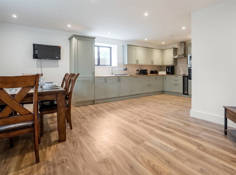 Kitchen/diner at Lima Lodge in Carlton Colville, Suffolk