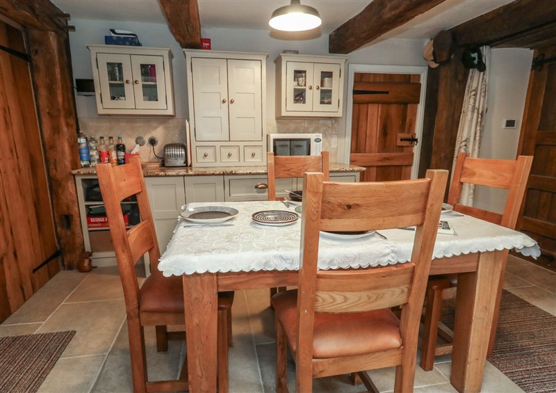 Dining room at Limberlost Cottage, near Hamworthy