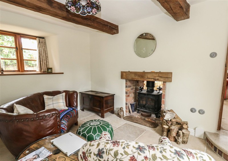 Enjoy the living room at Limberlost Cottage, near Hamworthy