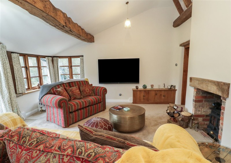 The living room at Limberlost Cottage, near Hamworthy