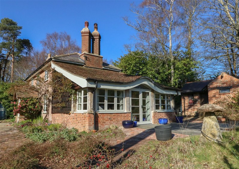 This is the setting of Limberlost Cottage at Limberlost Cottage, near Hamworthy