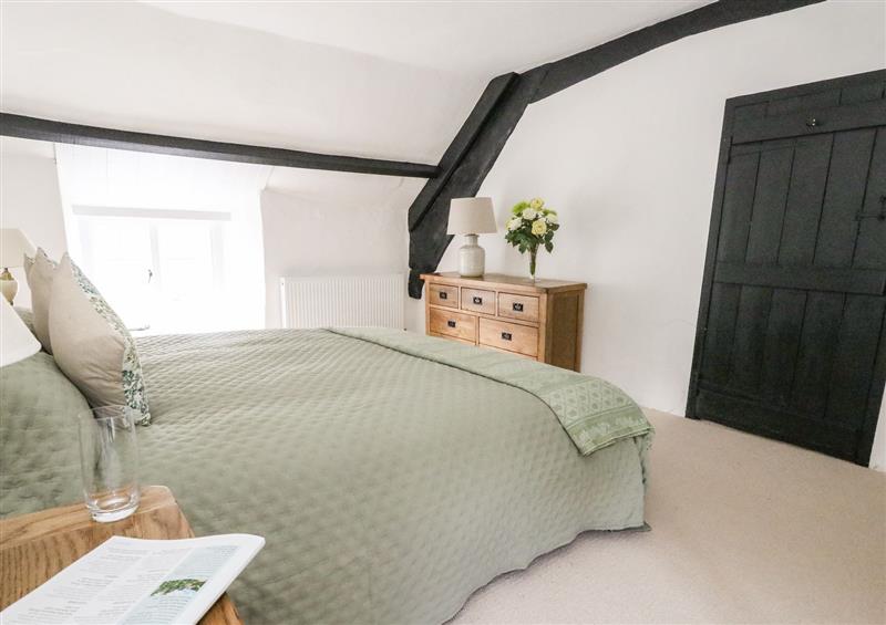 One of the bedrooms at Lime Cottage, Burton Bradstock