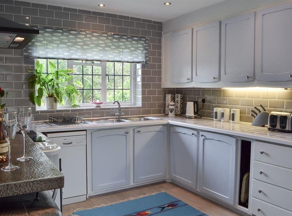 Kitchen at Lime Cross Cottage in Herstmonceux, near Hailsham, East Sussex