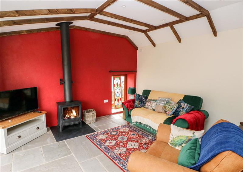 The living room at Lime Kiln Cottage, Cowbridge