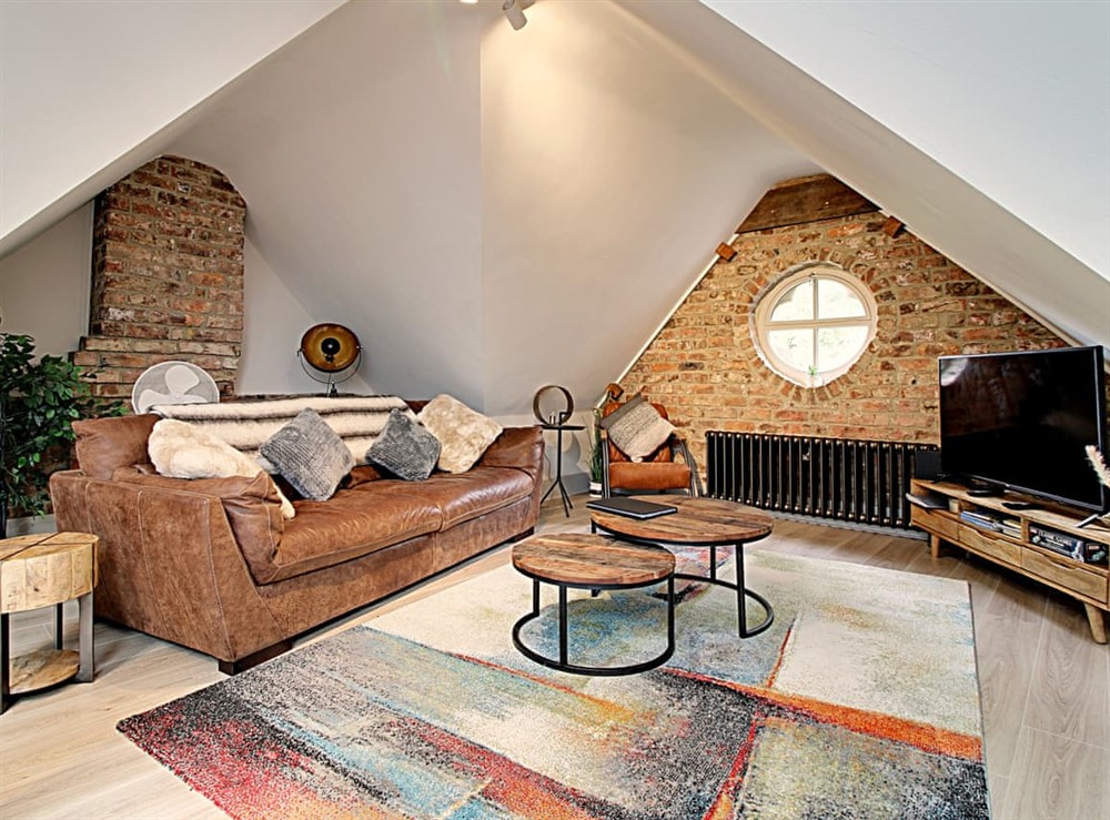 Living area at Lime Tree House in Ripon, North Yorkshire