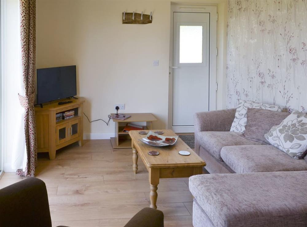 Living area at Lime Wood Lodge in Apley, near Market Rasen, Lincolnshire