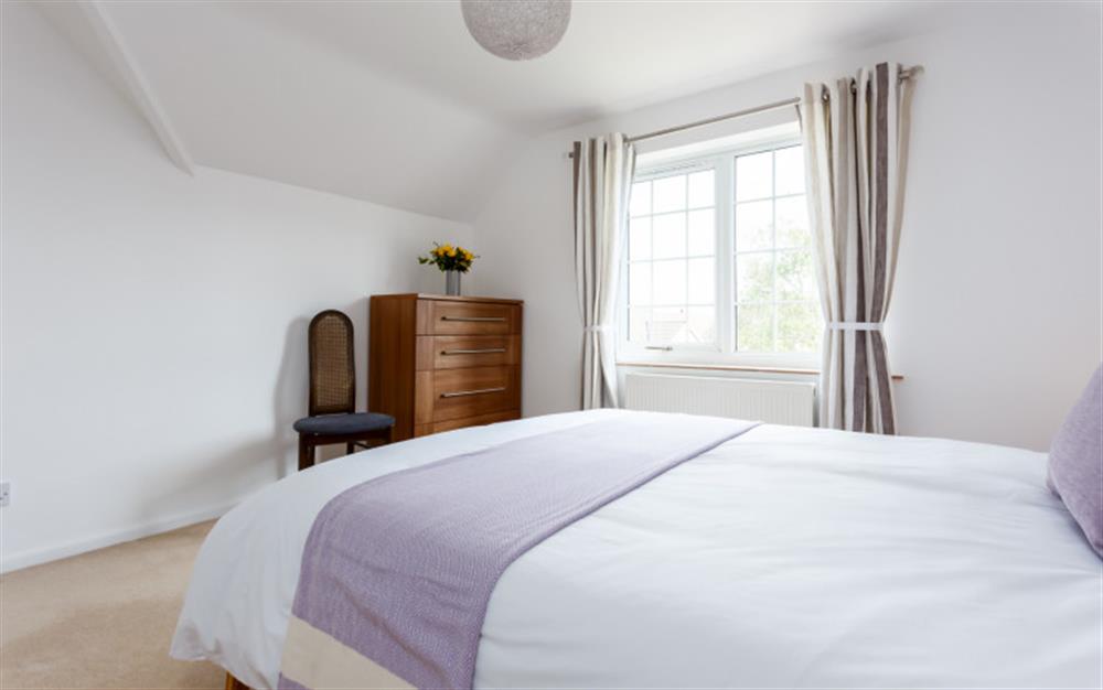 One of the 3 bedrooms at Limen House in Lymington
