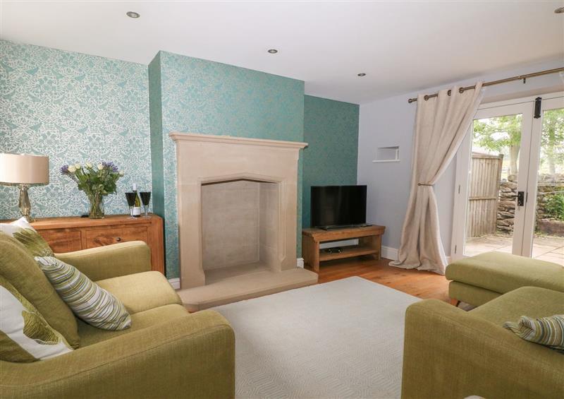 Relax in the living area at Limers Cottage, Flagg near Buxton
