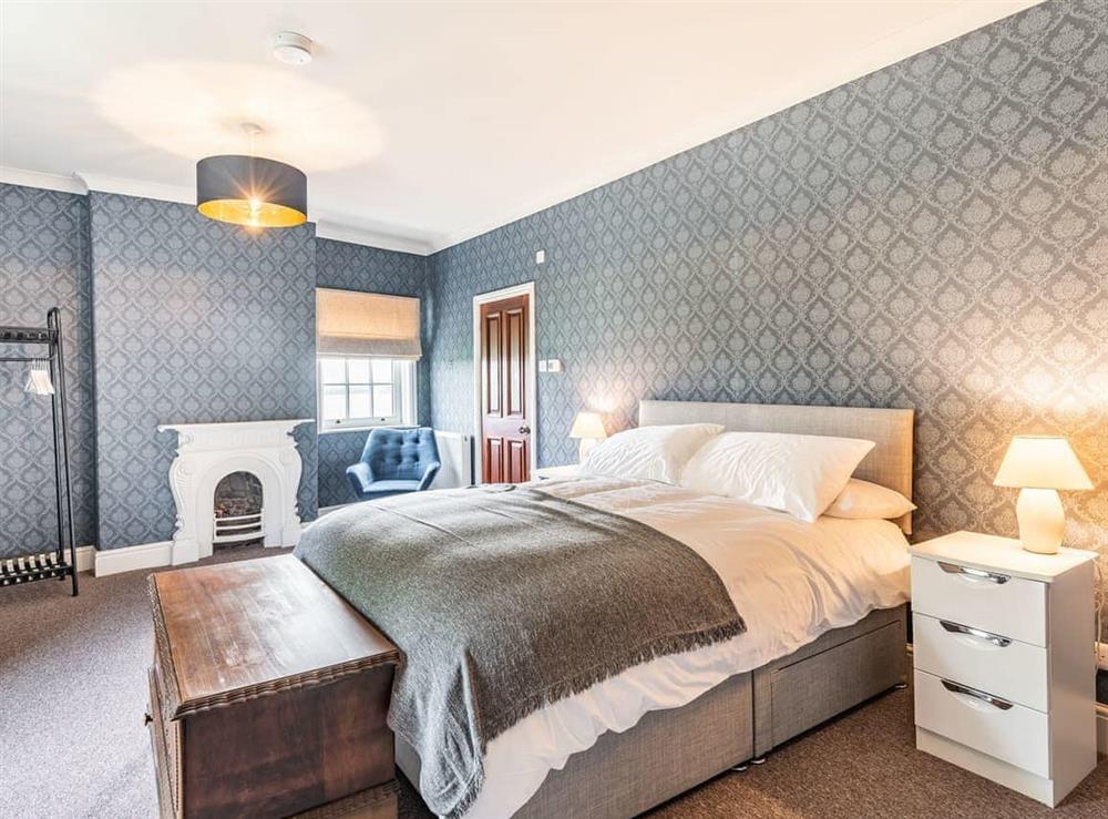 Double bedroom at Limestone Hill Farmhouse in Tickhill, near Doncaster, South Yorkshire