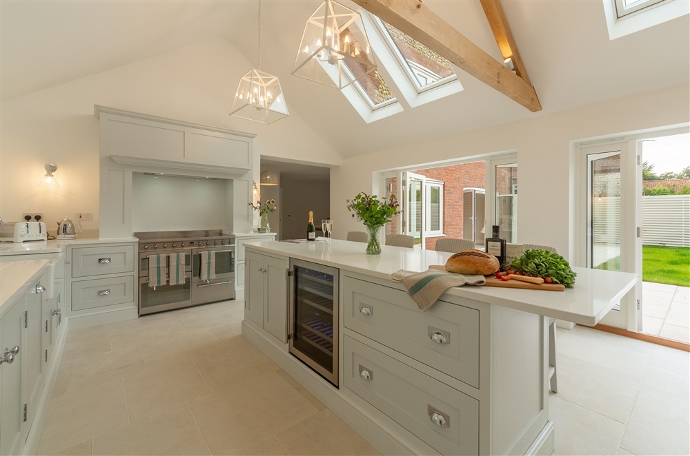 Gorgeous well-equipped kitchen at Limestone House, Burnham Market