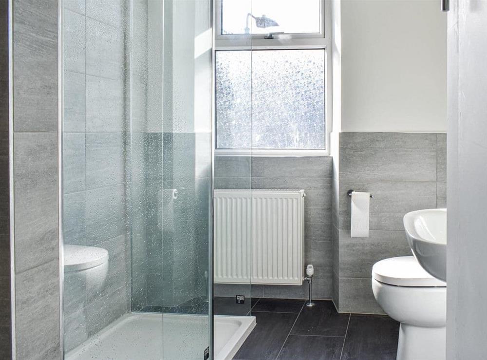 Shower room at Limethwaite Cottage in Windermere, Cumbria