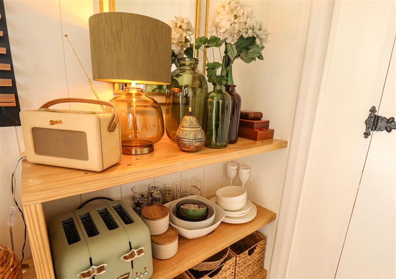 This is the kitchen (photo 2) at Limetree Luxury Glamping Portland, Nottingham