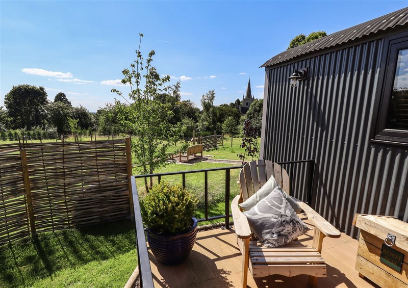 The garden at Limetree Luxury Glamping Southdown, Nottingham