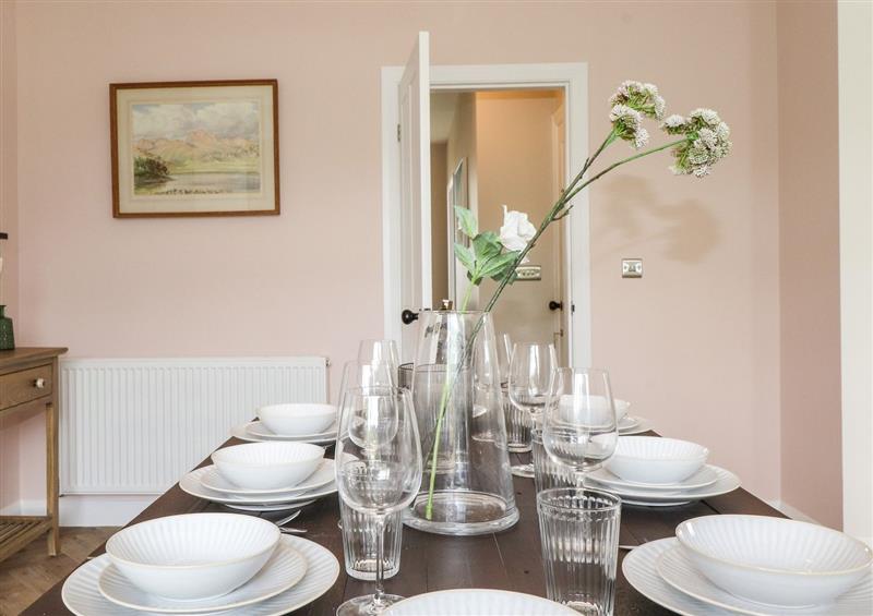 The dining area at Limhus House, Keswick