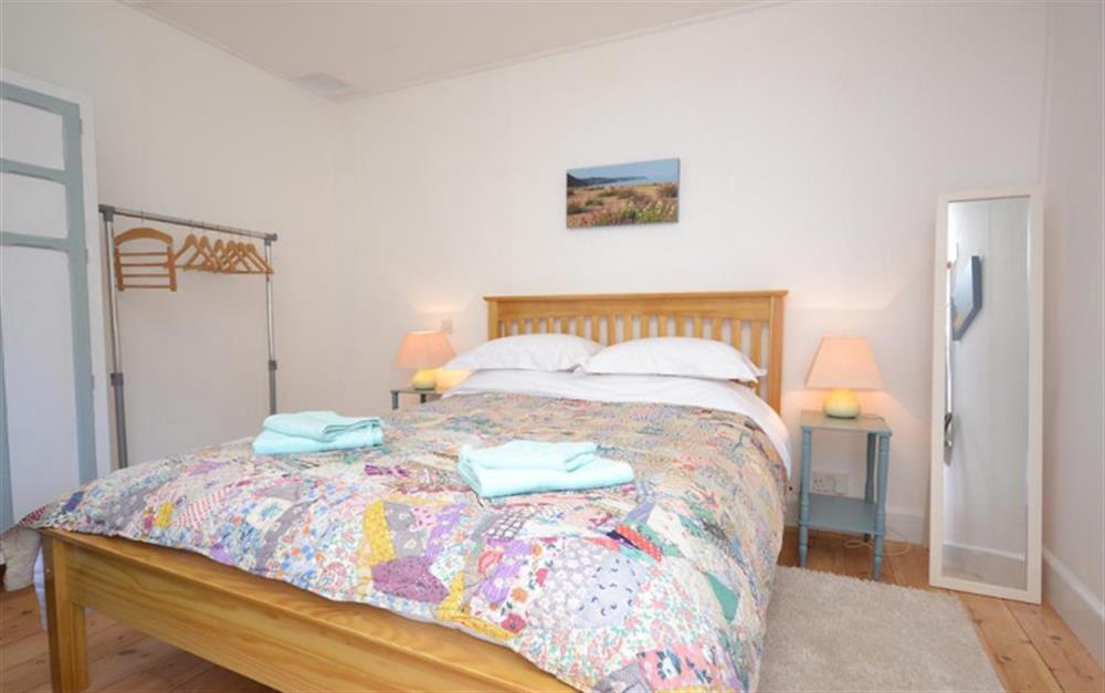 The comfortable bedroom area. at Limpet in Torcross